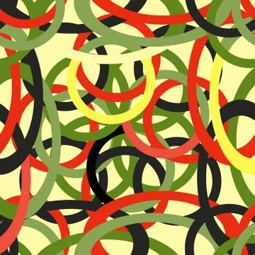 Abstract seamless colourful pattern geometric backgrounds vector design Illustrazione stock