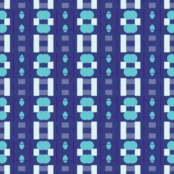 Abstract seamless colourful pattern geometric backgrounds vector design Stock Illustration