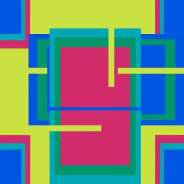 Abstract seamless colourful pattern geometric backgrounds vector design Stock Illustration