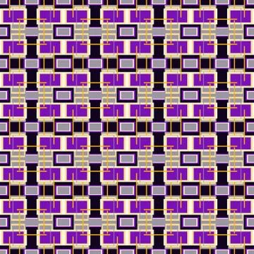 Abstract seamless colourful pattern geometric backgrounds vector design Stock Illustration