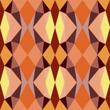 Abstract seamless colourful pattern geometric backgrounds vector design Stock Illustration