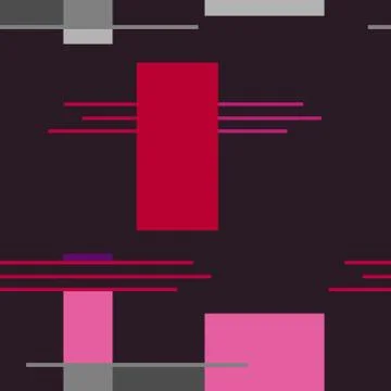 Abstract seamless colourful pattern geometric backgrounds vector design Stock Illustration