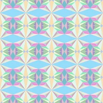 Abstract seamless colourful pattern geometric backgrounds vector design Stock Illustration
