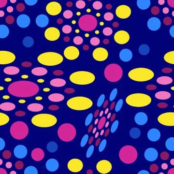 Abstract seamless colourful pattern geometric backgrounds vector design Stock Illustration