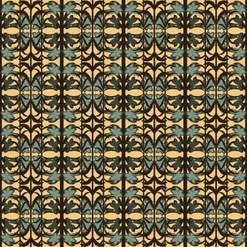 Abstract seamless colourful pattern geometric backgrounds vector design Stock Illustration