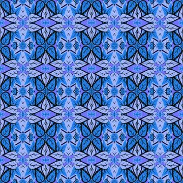 Abstract seamless colourful pattern geometric backgrounds vector design Stock Illustration