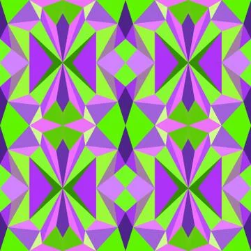 Abstract seamless colourful pattern geometric backgrounds vector design Stock Illustration