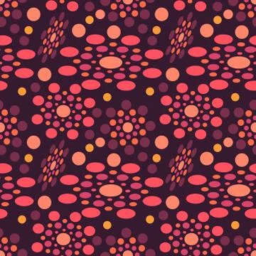 Abstract seamless colourful pattern geometric backgrounds vector design Stock Illustration