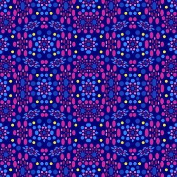 Abstract seamless colourful pattern geometric backgrounds vector design Stock Illustration
