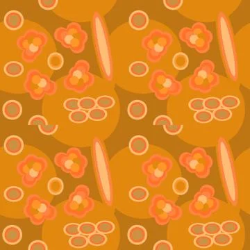 Abstract seamless colourful pattern geometric backgrounds vector design Stock Illustration