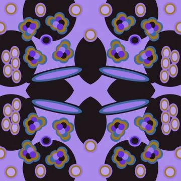 Abstract seamless colourful pattern geometric backgrounds vector design Illustrazione stock