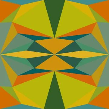 Abstract seamless colourful pattern geometric backgrounds vector design Stock Illustration