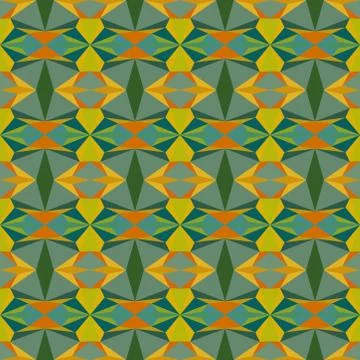 Abstract seamless colourful pattern geometric backgrounds vector design Stock Illustration