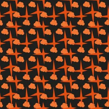 Abstract seamless colourful pattern geometric backgrounds vector design Stock Illustration