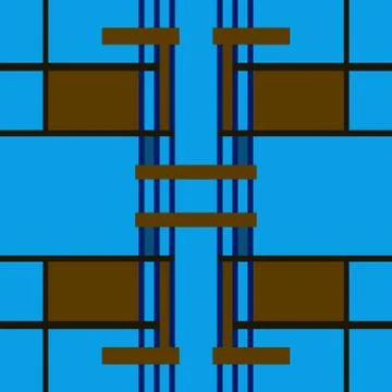 Abstract seamless colourful pattern geometric backgrounds vector design Stock Illustration