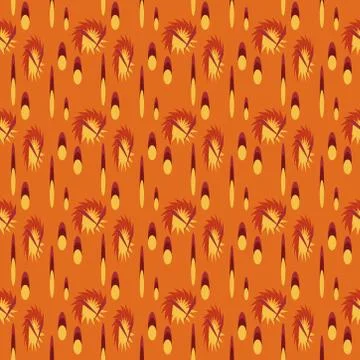 Abstract seamless colourful pattern geometric backgrounds vector design Stock Illustration