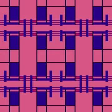 Abstract seamless colourful pattern geometric backgrounds vector design Illustrazione stock