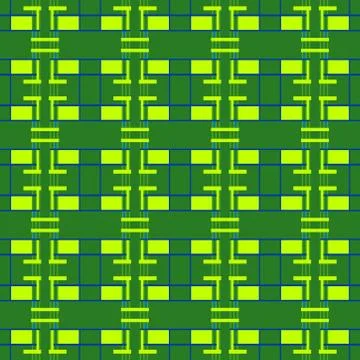 Abstract seamless colourful pattern geometric backgrounds vector design Stock Illustration