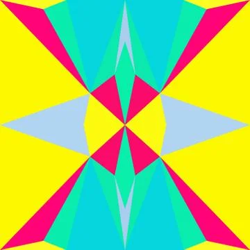 Abstract seamless colourful pattern geometric backgrounds vector design Stock Illustration