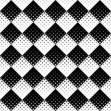 Abstract seamless curved star pattern background design Иллюстрация