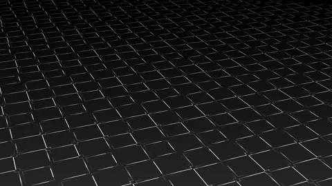 Abstract seamless dark background motion transformation on line geometry pattern Stock Footage 261941424