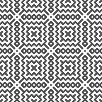 Abstract seamless diagonal cross square shapes pattern Stock Illustration