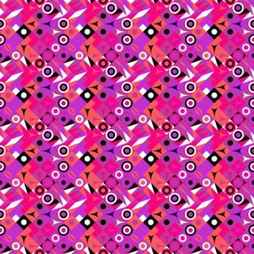 Abstract seamless diagonal mosaic pattern background design Illustrazione stock