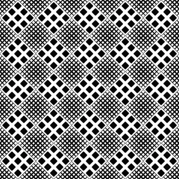 Abstract seamless diagonal rounded square pattern background Stock Illustration