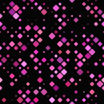 Abstract seamless diagonal square pattern background graphic Stock Illustration
