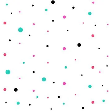 Abstract seamless dot design background Stock Illustration
