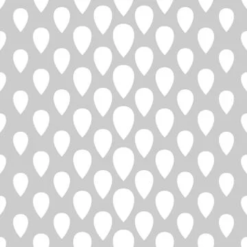 Abstract seamless drop pattern. Monochrome texture. Repeating geometric simple Stock Illustration