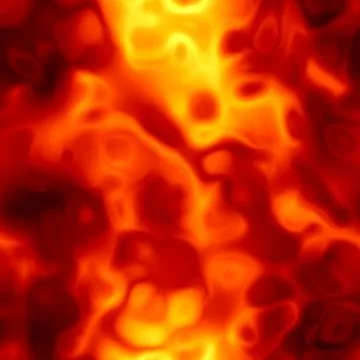 Abstract seamless fire flame background. Colors: burnt orange, mango tango, o 写真素材