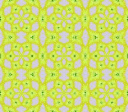 Abstract seamless floral pattern green lilac Stock Illustration