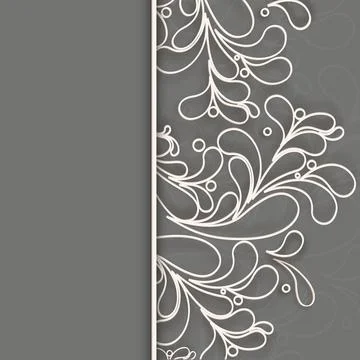 Abstract seamless floral pattern. Stockillustratie