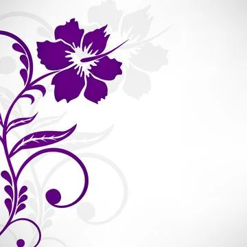 Abstract seamless floral pattern. 库存插图