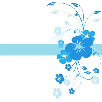 Abstract seamless floral pattern. Stockillustratie