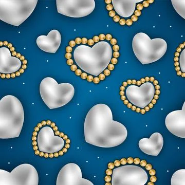 Abstract seamless floral pattern. 库存插图