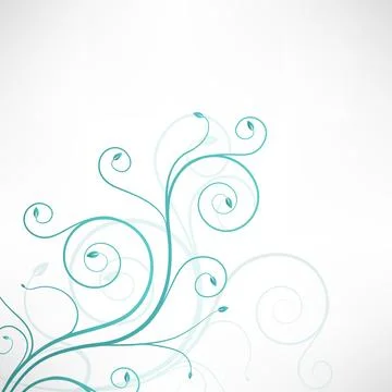 Abstract seamless floral pattern. Stock Illustration