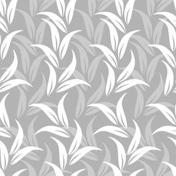 Abstract seamless floral pattern. Stock Illustration