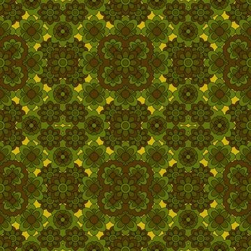 Abstract seamless flower pattern. Repeat pattern. Stock Illustration