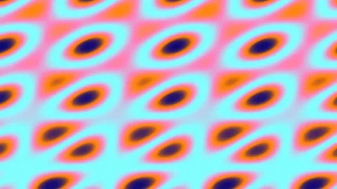 Abstract Seamless Geometric Background Pattern in Blue and Orange Colors Video stock 342092711