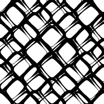 Abstract seamless geometric background / pattern. Monochrome repeatable vecto 스톡 일러스트