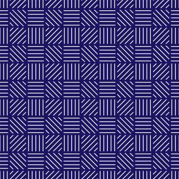 Abstract seamless geometric background. Pattern of lines. Illustrazione stock