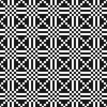 Abstract seamless geometric background. Pattern of small squares. Stock Illustration