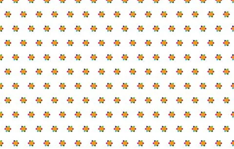 Abstract seamless geometric cloth pattern collection vector illustration Stock Illustration