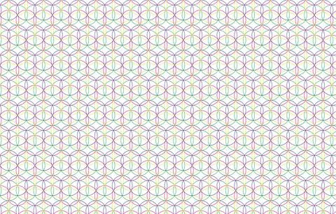 Abstract seamless geometric cloth pattern collection vector illustration Stock Illustration