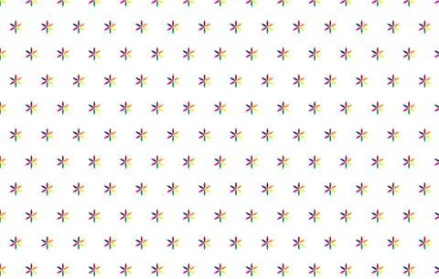 Abstract seamless geometric cloth pattern collection vector illustration Illustrazione stock