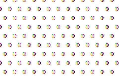Abstract seamless geometric cloth pattern collection vector illustration Stock Illustration