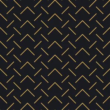 Abstract seamless geometric gold linear pattern for packaging, design of luxu イラスト素材