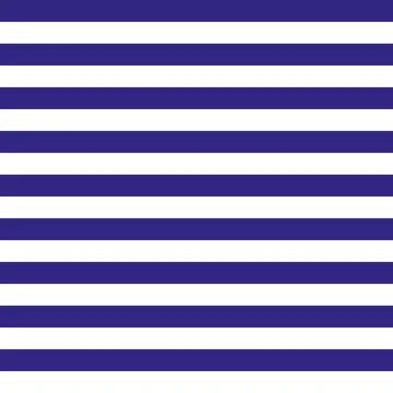 Abstract seamless geometric horizontal striped pattern with blue and white Stock Illustration